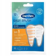 Szczoteczki międzyzębowe - DenTek Easy Brush, szczoteczki interdentalne, rozmiar 1, 0,45 mm, 12 sztuk - miniaturka - grafika 1