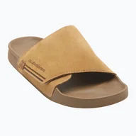 Klapki i japonki męskie - Klapki męskie Quiksilver Rivi Suede tan 1 WYSYŁKA W 24H 30 DNI NA ZWROT - miniaturka - grafika 1