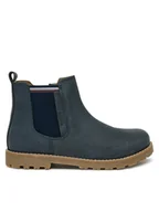 Buty dla chłopców - Tommy Hilfiger Trzewiki T1X5-33700-0124 S Granatowy - miniaturka - grafika 1
