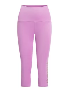 Spodnie sportowe damskie - Bench Legginsy funkcyjne "Shellie" w kolorze liliowym - grafika 1
