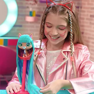 VIP Pets Cats Kotek z włosami do stylizacji Figurka Kitty - Figurki dla dzieci - miniaturka - grafika 9