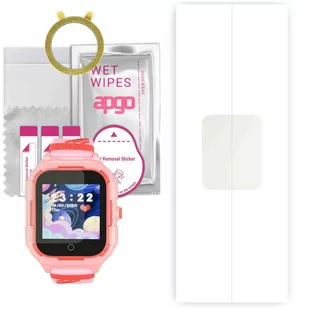 1x Folia hydrożelowa MATOWA do Garett Kids Protect 4G - apgo Smartwatch Hydrogel MATTE Protection Ochrona na ekran smartwatcha - Akcesoria do smartwatchy - miniaturka - grafika 1