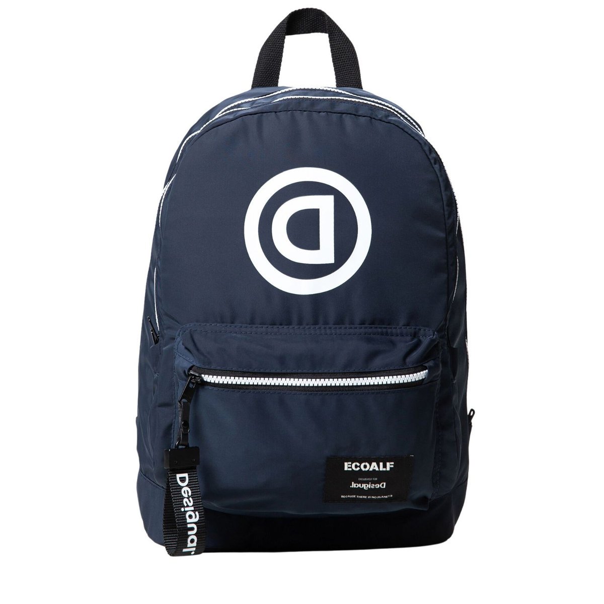 Plecak damski Desigual Ecoalf miejski szkolny granatowy