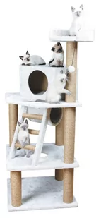 Trixie Drapak Dla Kota Marlena 151Cm Jasnoszary - Drapaki dla kotów - miniaturka - grafika 1