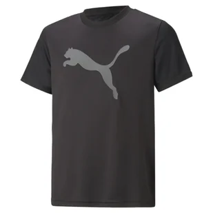 Koszulka Sportowa Chłopięca Puma Active Sports Poly Cat - Odzież sportowa dziecięca - miniaturka - grafika 1