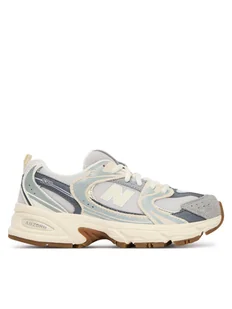 New Balance Sneakersy GR530UK Szary - Buty dla dziewczynek - miniaturka - grafika 1