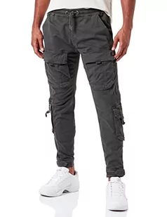 ALPHA INDUSTRIES Sergeant spodnie dresowe męskie, szary, L - Spodnie sportowe męskie - miniaturka - grafika 1