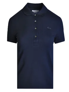 Lacoste, Polówka damska, granatowa, rozmiar 40 - Koszulki i topy damskie - miniaturka - grafika 1