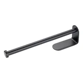 Stojaki na ręczniki papierowe - Czarny ścienny uchwyt na ręczniki papierowe Wenko Nio - miniaturka - grafika 1