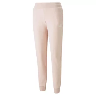 Spodnie dresowe damskie Puma ESS Elevated różowe 67378966-XL - Dresy damskie - miniaturka - grafika 1