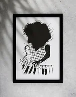 Obrazy i zdjęcia na płótnie - Plakat Fryderyk Chopin - miniaturka - grafika 1