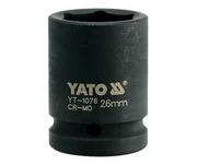 Nasadki do elektronarzędzi - Yato nasadka udarowa 3/4 26 mm YT-1076 - miniaturka - grafika 1