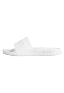 Superdry Code Logo Vegan Pool Slide Bluza damska, Optic/Optic, L - Bluzy damskie - miniaturka - grafika 1