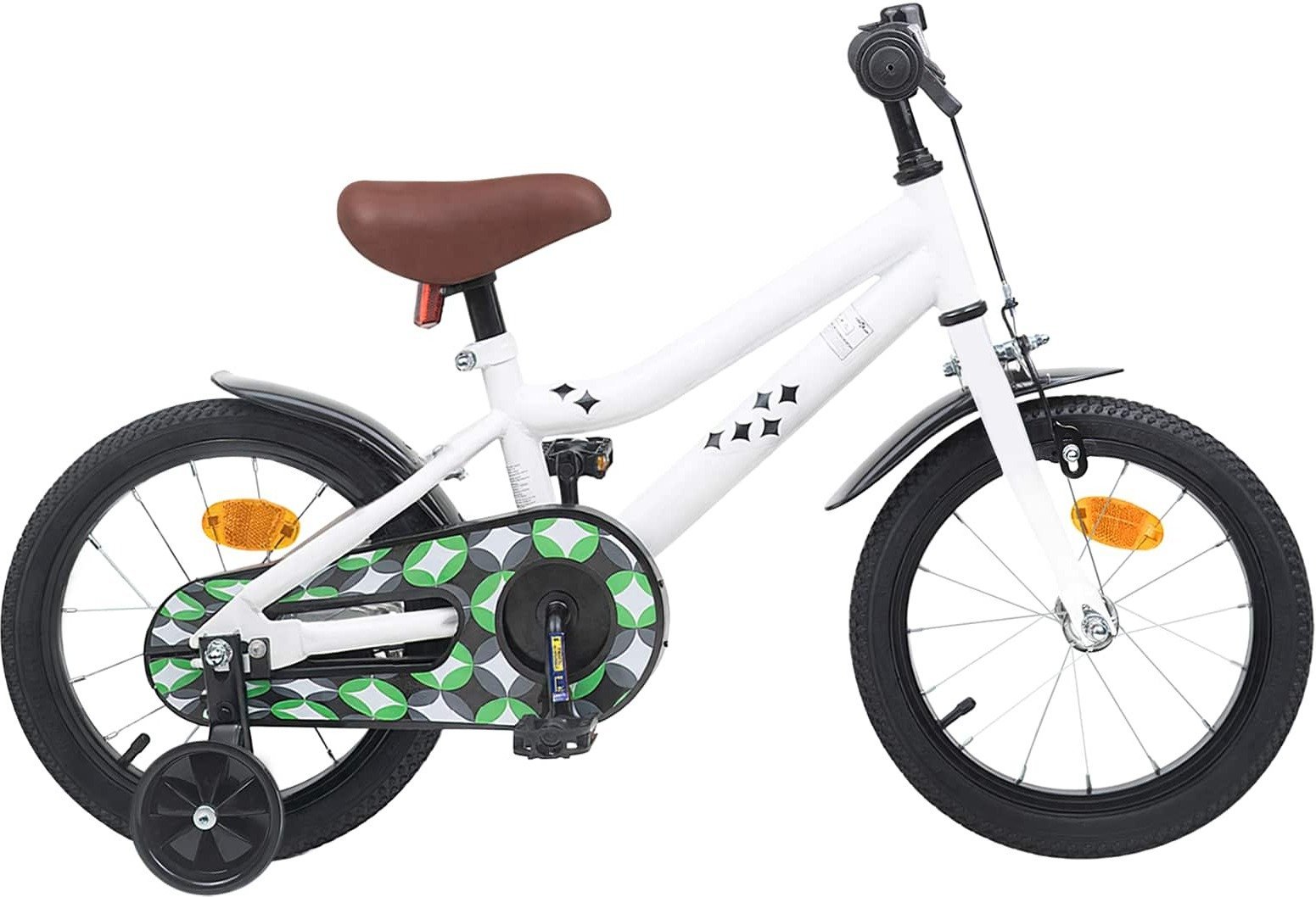 vidaXL vidaXL Rower Dziecięcy 14 Cali dla dzieci w wieku 3-5 lat Biały