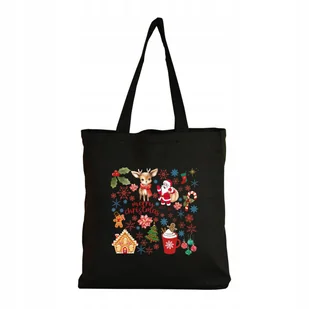 Torba BAWEŁNIANA Z NADRUKIEM EKO Shopperbag Świąteczna Boże Narodzenie #14 - Torby i wózki na zakupy Torba BAWEŁNIANA Z NADRUKIEM EKO Shopperbag Świąteczna Boże Narodzenie #14 - Torby i wózki na zakupy - miniaturka - grafika 1