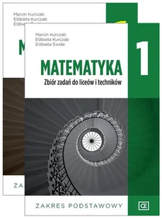 Pakiet Matematyka 1. Podręcznik i zbiór zadań dla liceum i technikum. Zakres podstawowy - Elżbieta Kurczab, Elżbieta Świda, Marcin Kurczab - Podręczniki dla liceum - miniaturka - grafika 1