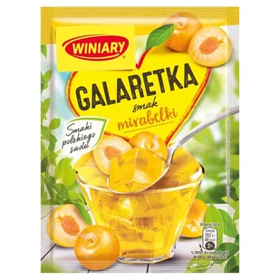 Winiary Galaretka smak mirabelki 47 g - Dodatki do ciast w proszku - miniaturka - grafika 1