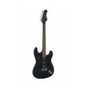 Gitary elektryczne - Dimavery ST-312,E-Guitar, satin Black, gitara elektryczna 26211275 - miniaturka - grafika 1