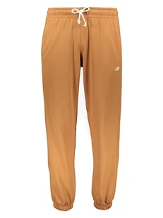 New Balance Spodnie dresowe "Athletics Remastered" w kolorze jasnobrązowym - Spodnie sportowe męskie - miniaturka - grafika 1