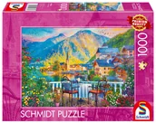 Puzzle - Puzzle, Malownicze Hallstatt / Austria, 1000 el. - miniaturka - grafika 1