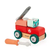 Samochody i pojazdy dla dzieci - Samochód do składania Kot Brico`Kids 2+ Janod - miniaturka - grafika 1