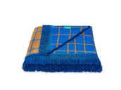 Koce - koc w kratę mesh 150 x 200 cm - MUMLA - miniaturka - grafika 1