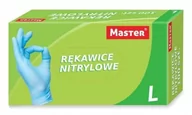 Rękawiczki jednorazowe - Rękawice nitrylowe MASTER NITRYL rozmiar XL 100szt. /S404/ IK088-XL - miniaturka - grafika 1