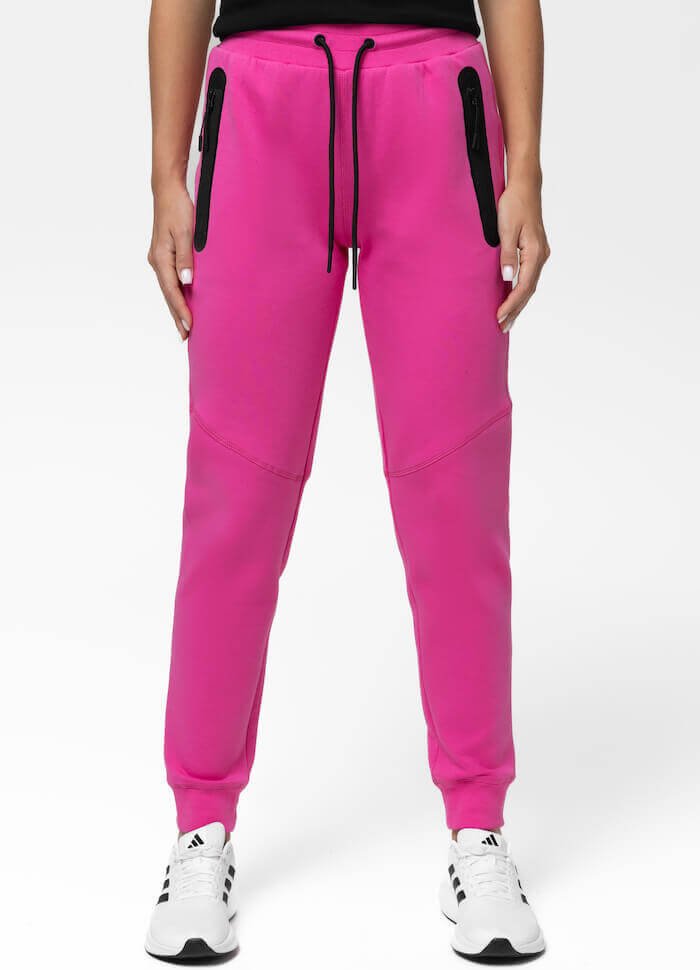 Damskie spodnie PIT BULL EXPLORY WMN dresowe candy pink-S