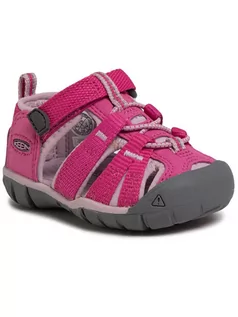 Buty dla dziewczynek - Keen Sandały Seacamp II Cnx 1022940 Różowy - grafika 1
