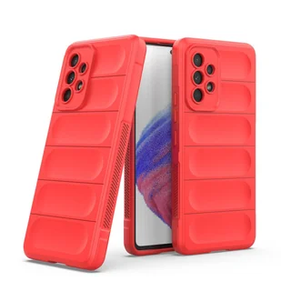 Magic Shield Case etui do Samsung Galaxy A53 5G elastyczny pancerny pokrowiec czerwony - Etui i futerały do telefonów - miniaturka - grafika 7