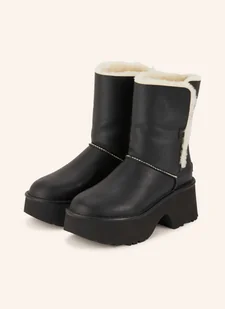Ugg Botki Na Platformie Esmee schwarz - UGG - Botki damskie - miniaturka - grafika 1