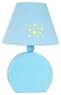 Lampy stojące - Candellux OFELIA Lampka STOŁOWA 1X40W E14 Niebieski 41-62461 - miniaturka - grafika 1