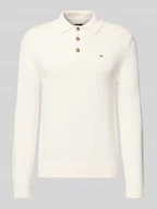 Swetry męskie - Sweter z dzianiny o kroju slim z czystej bawełny - miniaturka - grafika 1