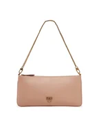 Torebki damskie - PINKO Kopertówka Horizontal Flat AI 24-25 102747 A20F Różowy - miniaturka - grafika 1
