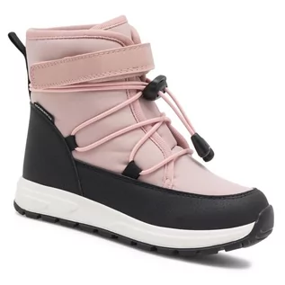 Buty dla dziewczynek - Śniegowce Nelli Blu XT-L4058(III)DZ Różowy - grafika 1