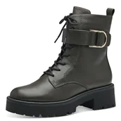 Kozaki damskie - Tamaris Damskie 1-1-25909-41 modne kozaki, czarne, 38 EU, czarny, 38 EU - miniaturka - grafika 1