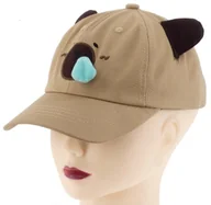 Czapki i chusty sportowe męskie - ZABAWNA CZAPKA DZIECIĘCA Z DASZKIEM MARYSJA MORDKA KAPIBARA BRĄZOWA - miniaturka - grafika 1