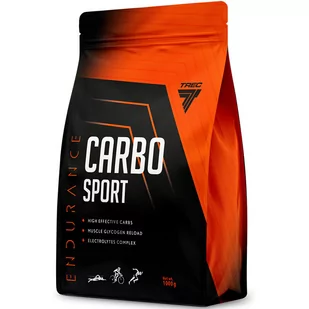 Trec Nutrition Carbo Sport 1000g puszka ananasa (5902114019266) - Odżywki na masę - miniaturka - grafika 1