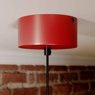 Luminex Lampa wisząca zwis żyrandol Class 1x60W E27 czerwony 4030 - Lampy sufitowe - miniaturka - grafika 5