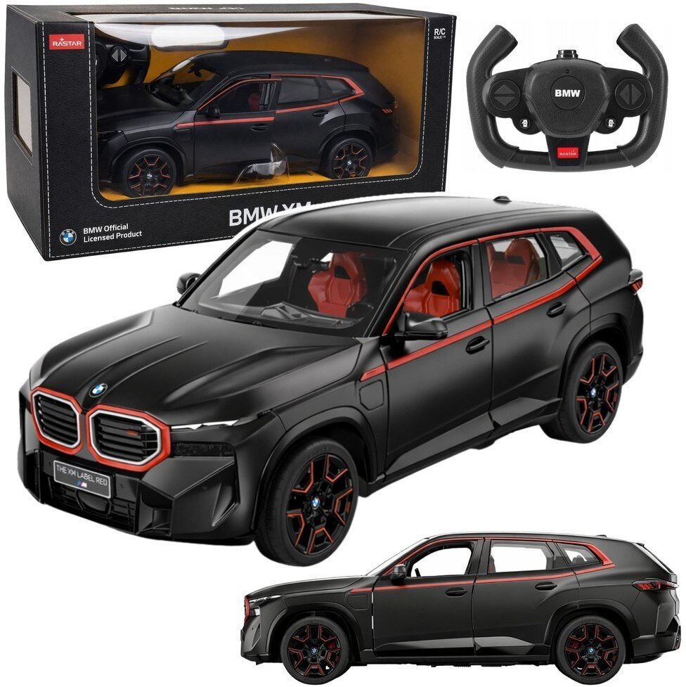 Rastar Auto BMW XM Samochód Zdalnie Sterowany RC Rastar Czarne 1:14 Rastar