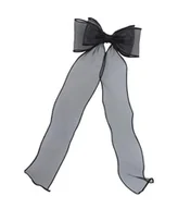 Ozdoby do włosów - Solida Duckclip mit Schleife, schwarz Klamry do włosów 1 szt. - miniaturka - grafika 1