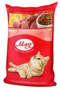 Sucha karma dla kotów - MIAU pełnoporcjowa sucha karma dla dorosłych kotów z karasiem 11 kg - miniaturka - grafika 1