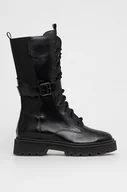 Botki damskie - Kurt Geiger London London - Botki skórzane Stint Lace Up Boot - miniaturka - grafika 1