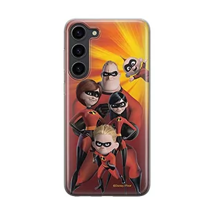 Etui Iniemamocni 001 Disney Nadruk pełny Pomarańczowy Producent: Samsung, Model: S23 - Etui i futerały do telefonów - miniaturka - grafika 1