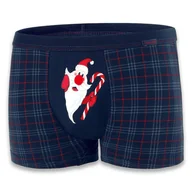 Majtki męskie - obcisłe Bokserki świąteczne Cornette-XL - miniaturka - grafika 1