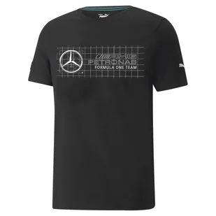 PUMA KOSZULKA MAPF1 LOGO 53369301 r S - Koszulki męskie - miniaturka - grafika 1