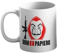 Gadżety dla niej i dla niego - Kubek DOM Z PAPIERU LA CASA DE PAPEL - miniaturka - grafika 1
