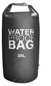 Plecaki worki - SEVEN FOR 7 Wodoodporny worek plecak wodoszczelny 30 l 70x24x24 cm CZARNY - miniaturka - grafika 1