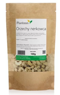 Planteon Orzechy nerkowca 100g 2-0093-01-2 - Orzechy i nasiona - miniaturka - grafika 1