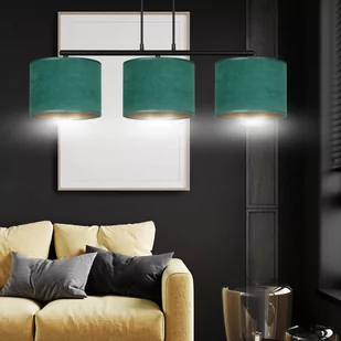 Emibig Hilde lampa wisząca 3-punktowa zielona 1051/3 1051/3 - Lampy sufitowe - miniaturka - grafika 2